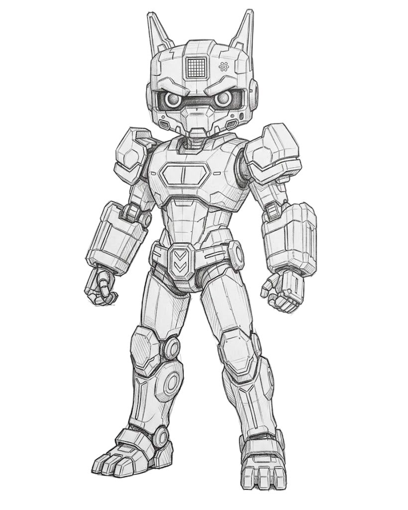 Klexer mecha concept sketch